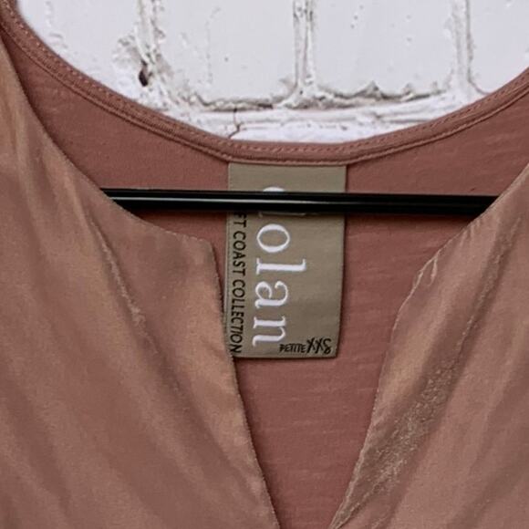 ANTHROPOLOGIE - DOLAN LEFT COAST - Velvet Blouse - Picture 4 of 5